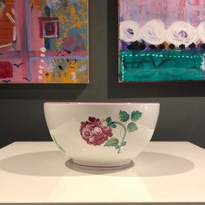 Tiffany & Co “Strasbourg Flowers” serving bowl